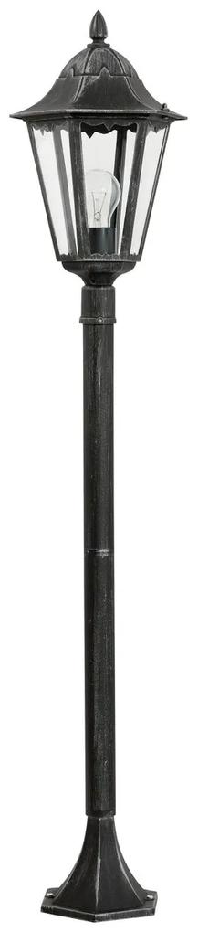 EGLO Vonkajšia trojramenná lampa NAVEDO, čierna, 120cm