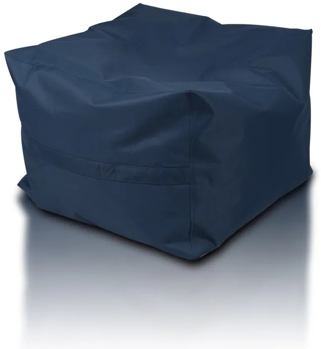 INTERMEDIC SK Sedací vak Taburetka CUBO, Polyester Farba: NC08 - Modrá tmavá (Polyester)
