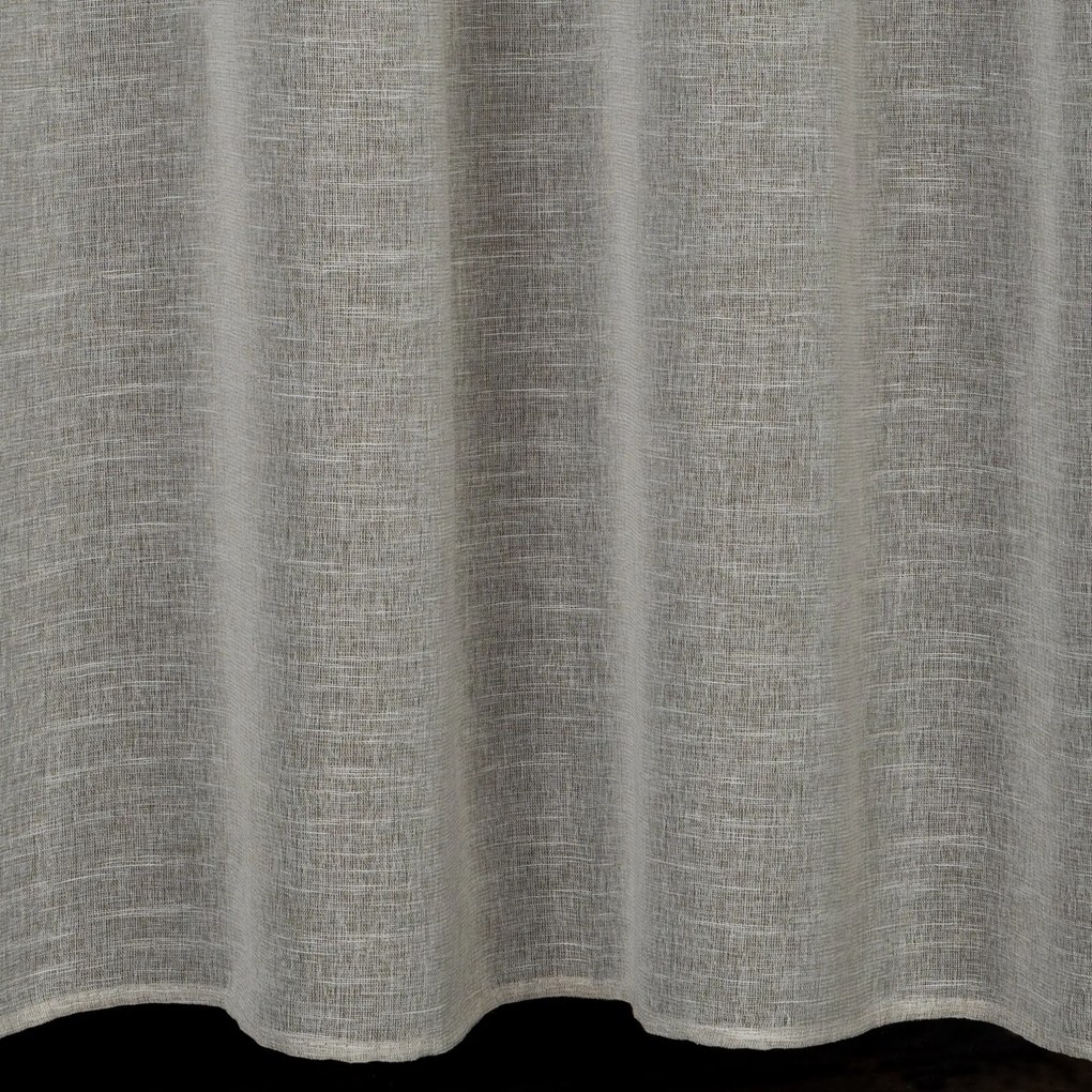 ZÁVES NA KRÚŽKOCH AMARI 140X250 CM BÉŽOVÁ