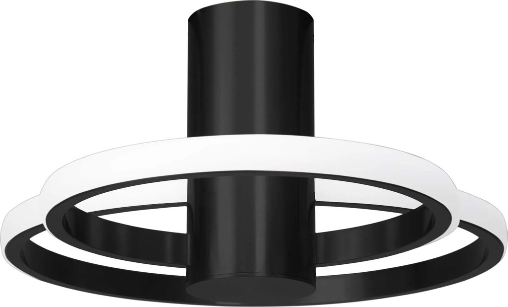 Toolight Toolight, LED stropné svietidlo 22W APP1401-CW, čierna, OSW-00959