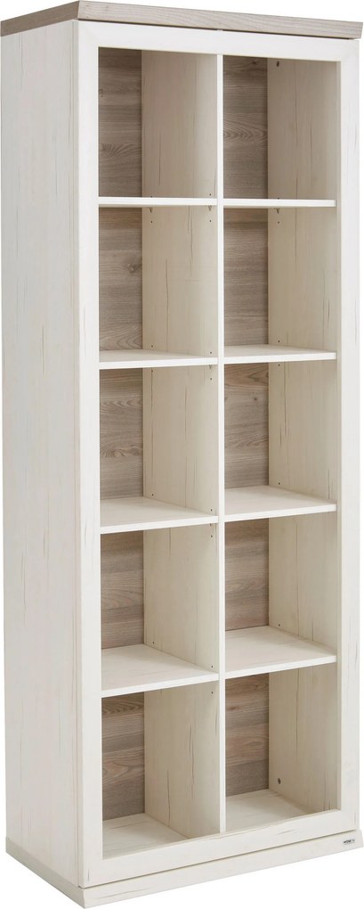 XXXLutz REGÁL, sivá, biela, 80/209/43 cm Hom`in - Regály - 000003000134