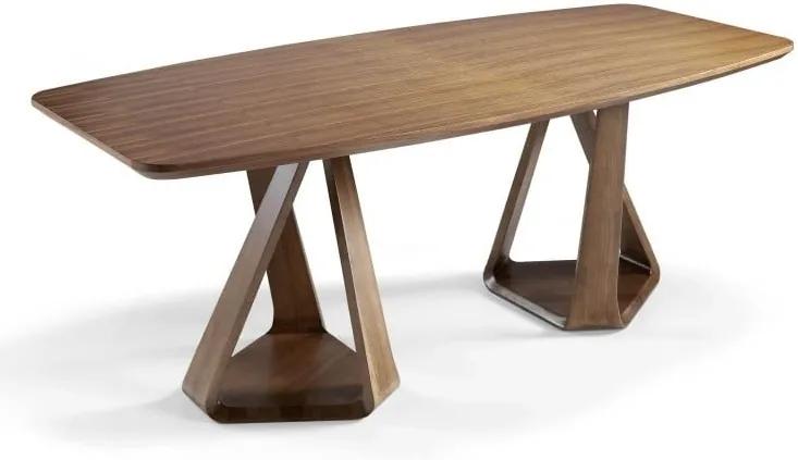 Jedálenský stôl z orechového dreva Ángel Cerdá Manolo, 220 × 100 cm