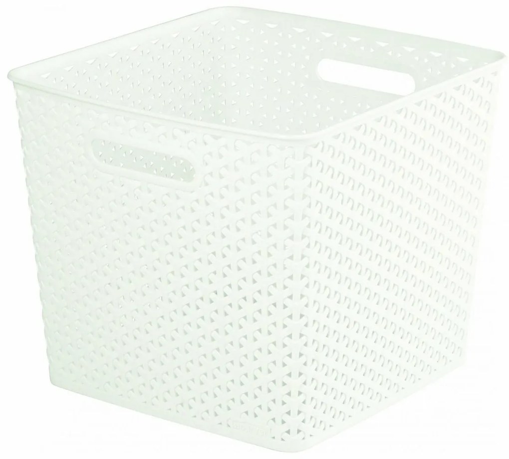 Curver čtvercový box, MY STYLE, krémová