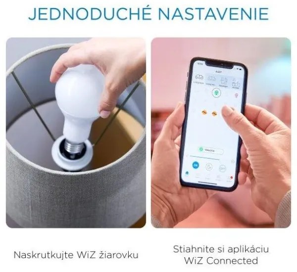 Philips WiZ Tunable white 8718699786175 LED žiarovka E27 13W/1521lm A67 2700-6500K