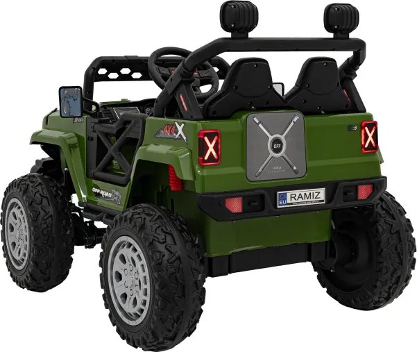 Elektrické autíčko OFF ROAD Speed zelené