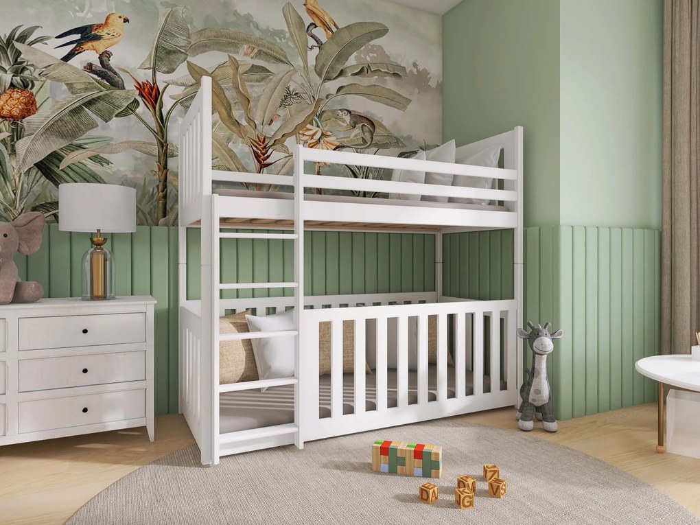 Detská posteľ 90 x 190 cm Cristine (s roštom a úl. priestorom) (borovica). Vlastná spoľahlivá doprava až k Vám domov. 1013461