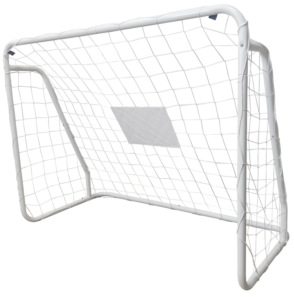 TRENDIE Zostava 2 futbalových bránok 124x96 cm