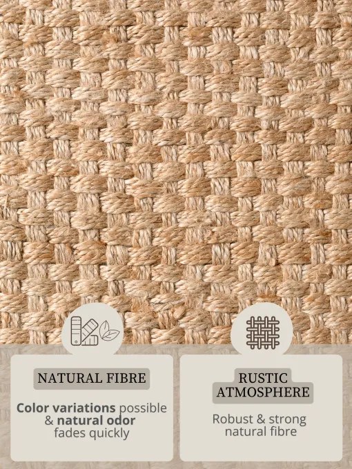 Koberec Hanse Home Handloom 1.0 FJORD prírodný / zlatý