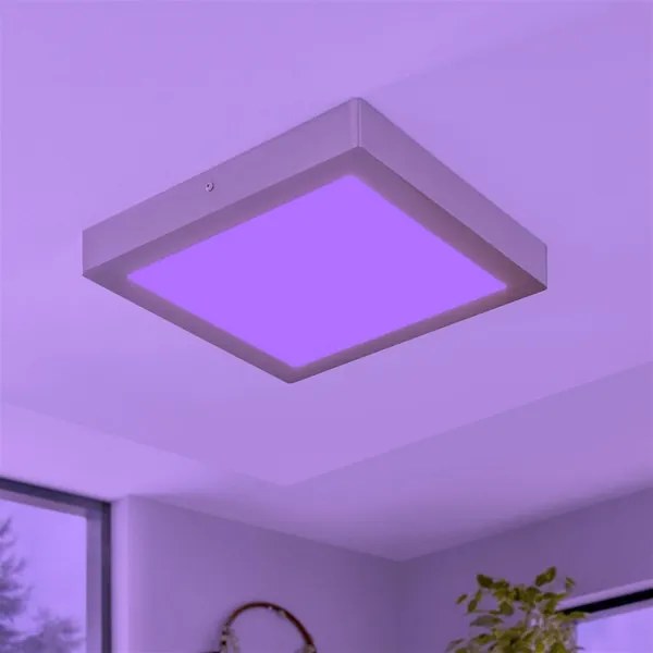 Eglo 96681 - LED RGBW stmievateľné stropné svietidlo FUEVA-C LED/21W/230V