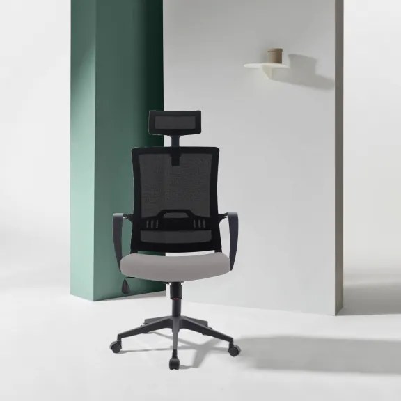 Kancelárska stolička Speed ​​BS HD, black/grey