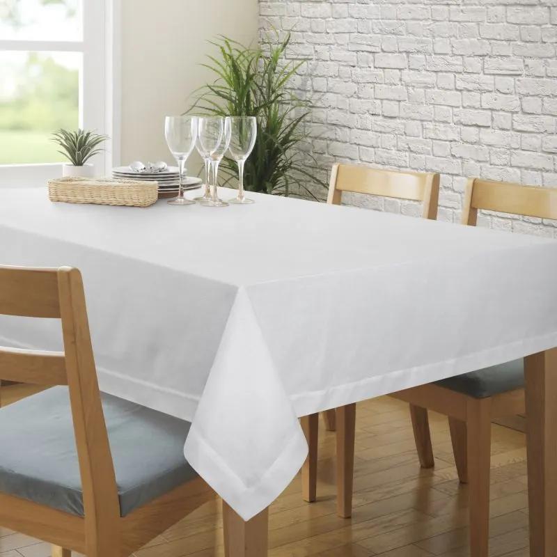 Teflónový obrus na stôl biely,KELSI | BIANO