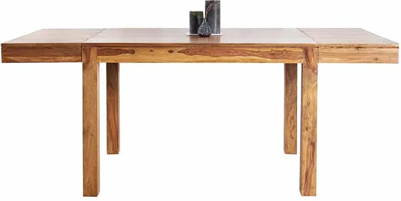 Jedálenský set - stôl z masívu rozkladací Las Palmas 120-200cm + 4 stoličky Las Palmas