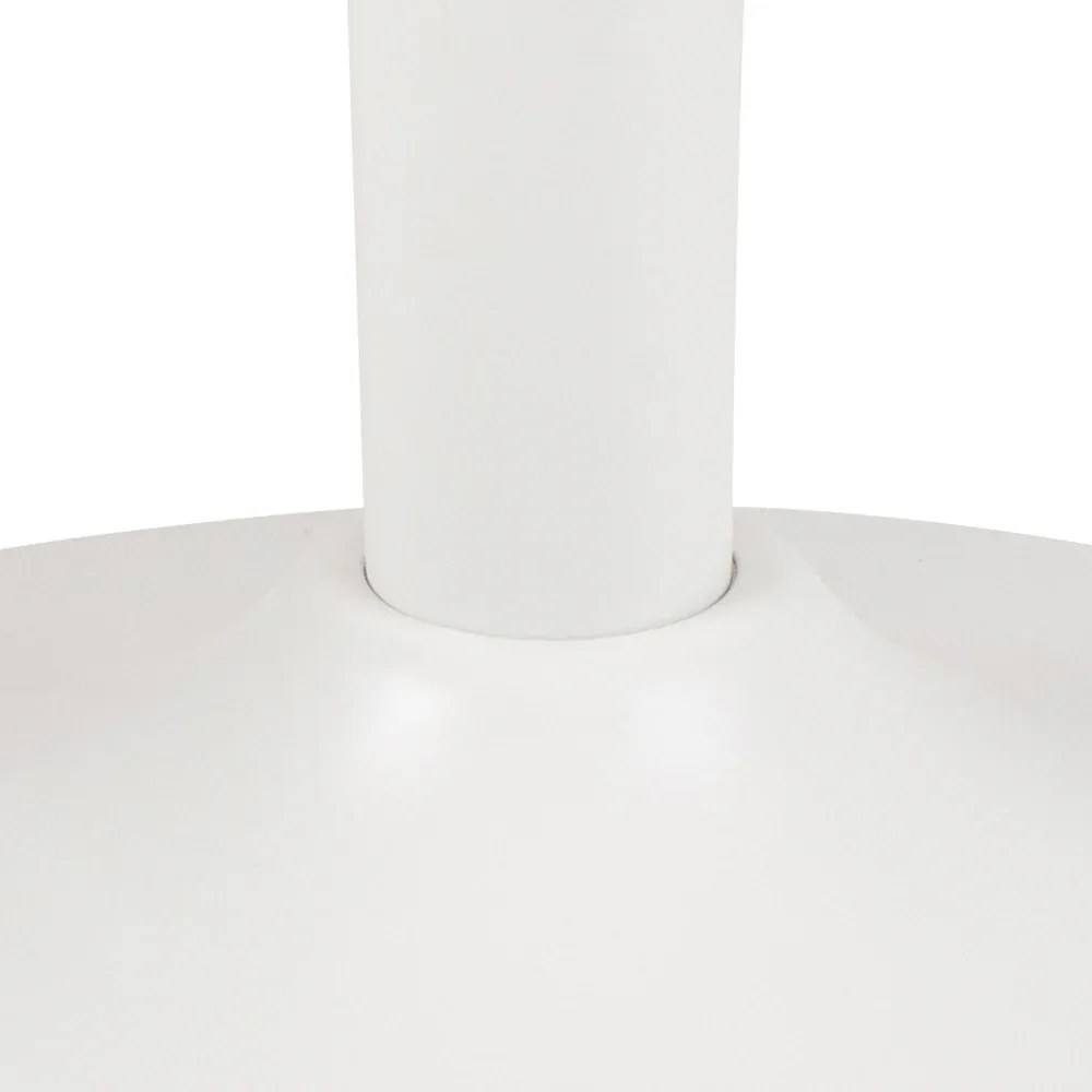 Jídelní stůl MALTA 90 cm bílý mramor