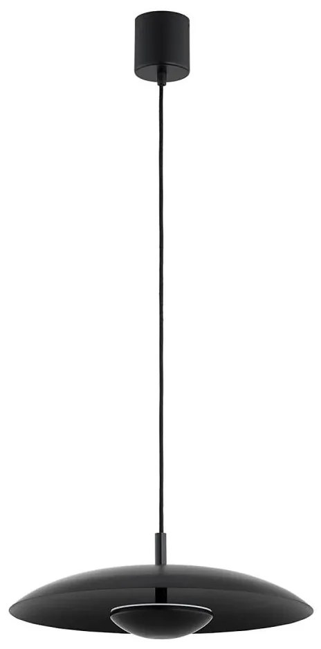 Argon 8868 - LED luster na lankách BOLTON LED/12,5W/230V 3000K čierna