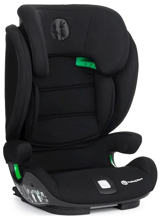 PETITE&MARS Autosedačka Elite Fix i-size 100-150 cm Lava Black (15-36kg)