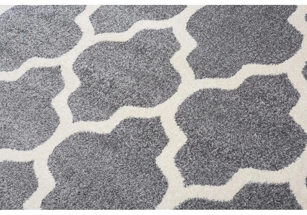 Kusový koberec Berda sivý atyp 70x250cm