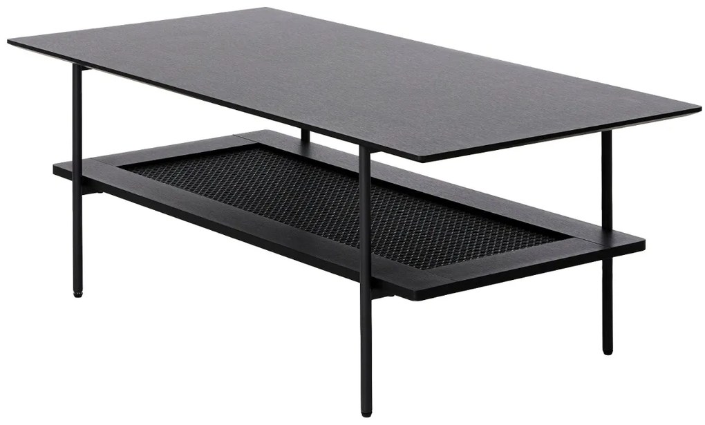 Dizajnový konferenčný stolík Lakshmana 110 cm čierny