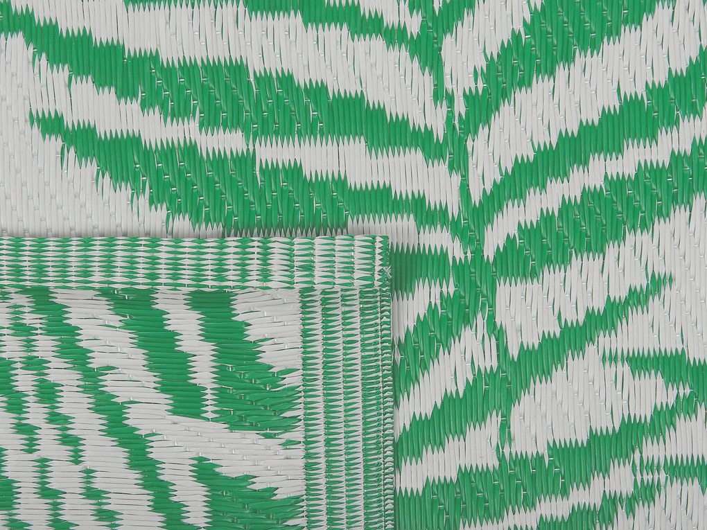 Vonkajší koberec  60 x 105 cm zelený KOTA Beliani