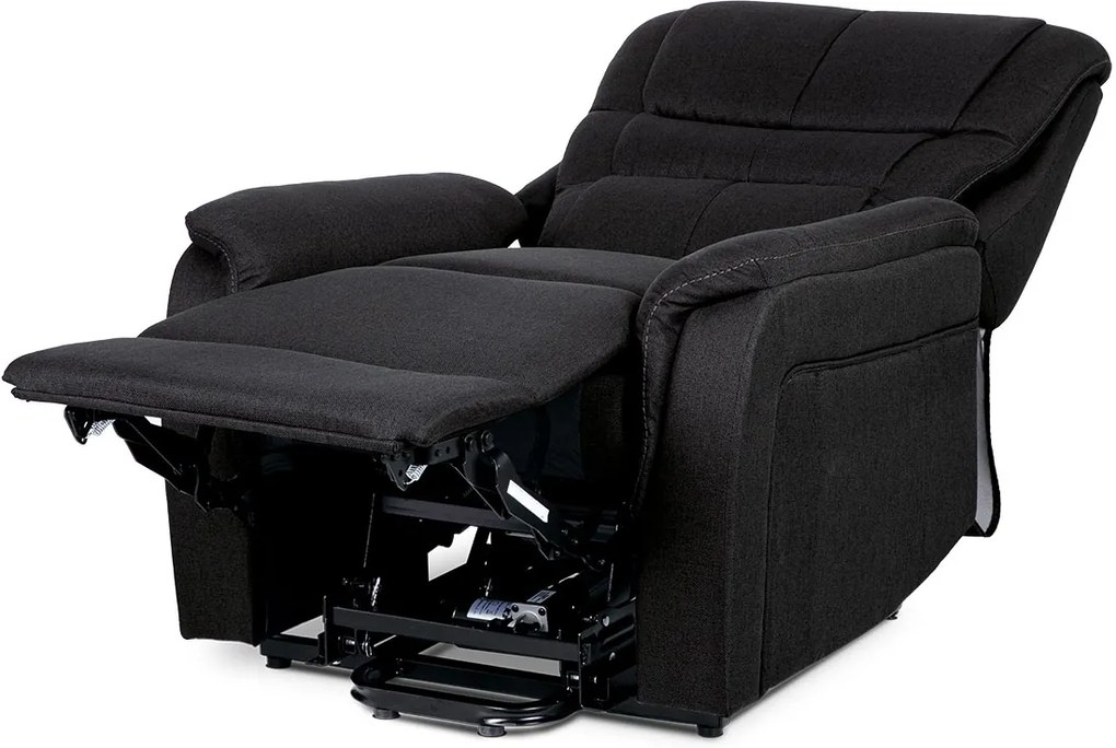 Autronic, elektricky polohovateľné kreslo TV-5076 GREY2