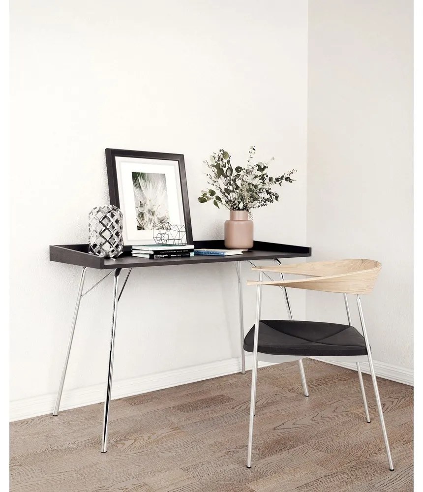 Pracovný stôl s doskou v dubovom dekore 52x115 cm Rayburn – Woodman