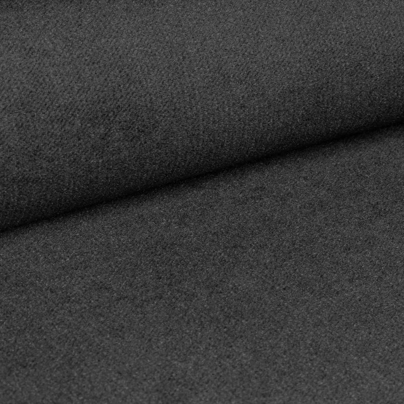 Čalúnená posteľ COMFINO VELVET s prístelkou 120x200 cm tmavosivá