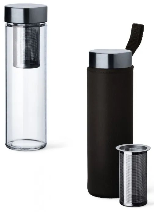 SIMAX PURE AQUA SKLENENÁ FĽAŠA S FILTROM 500ML