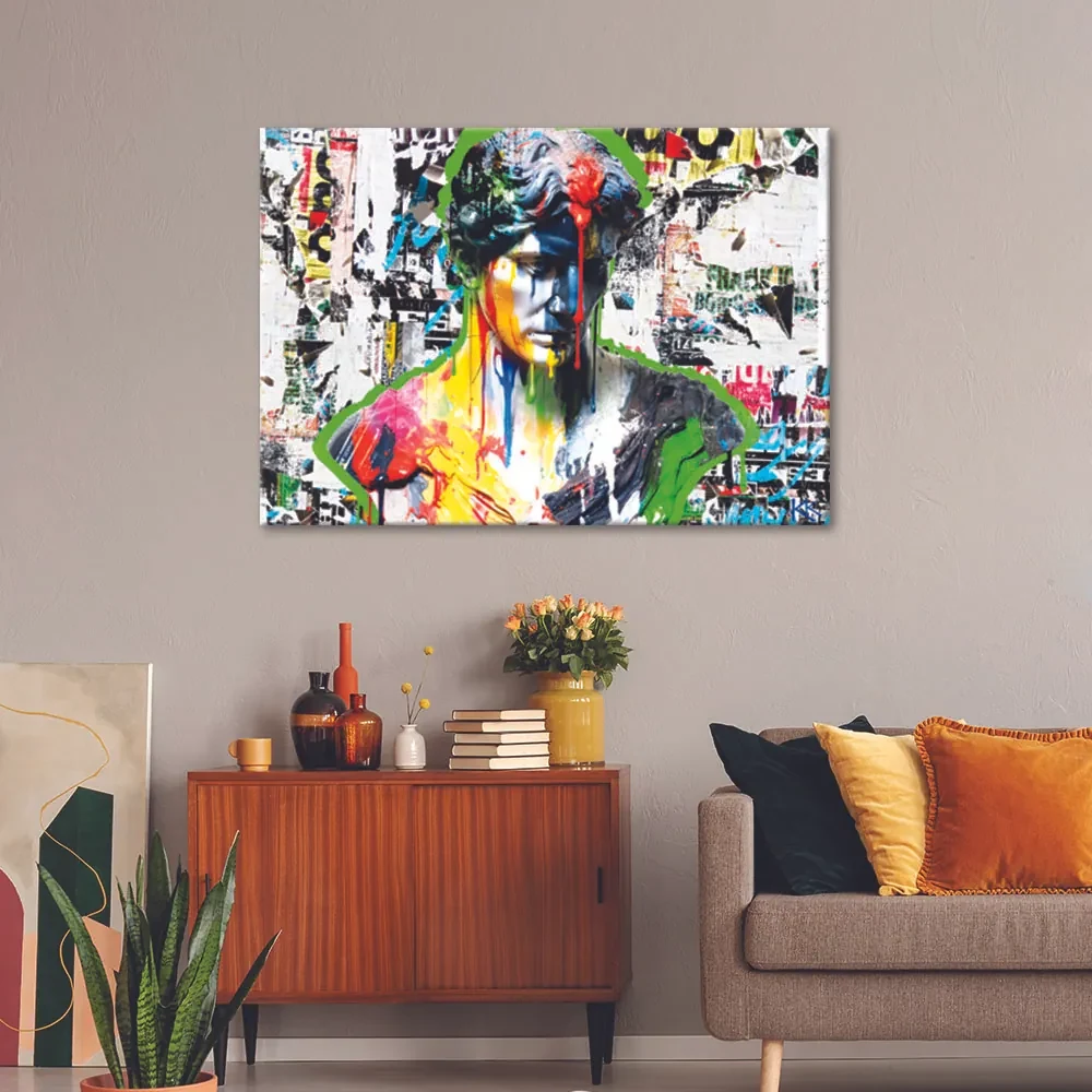 Gario Obraz na plátne Pop Art sochárstvo Rozmery: 100 x 70 cm