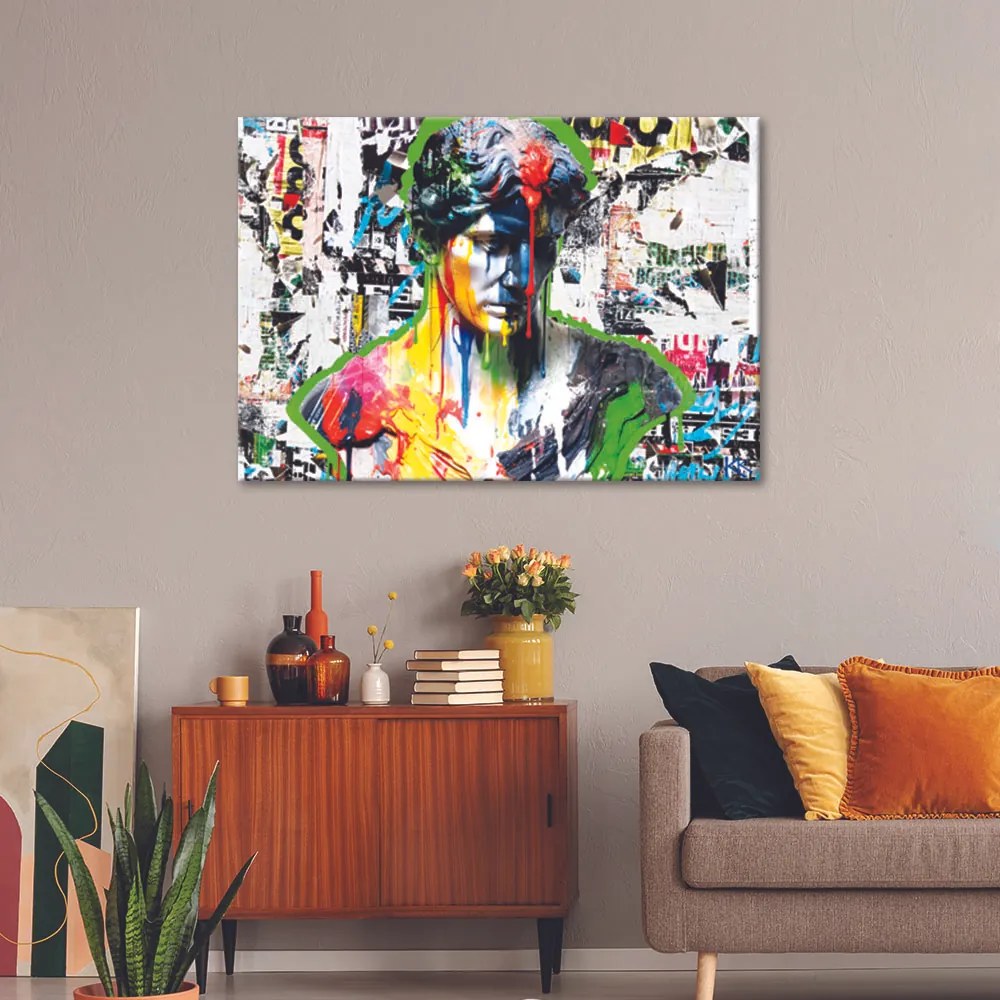 Gario Obraz na plátne Pop Art sochárstvo Rozmery: 120 x 80 cm