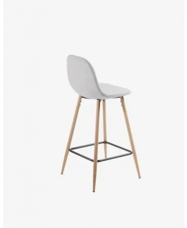 NOLITE BAR 65 cm pultová stolička Sivá - svetlá