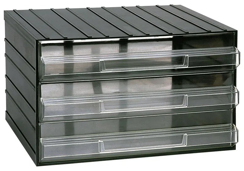 ArtPlast Modulová skrinka so zásuvkami, 382 x 290 x 230 mm, 3 zásuvky