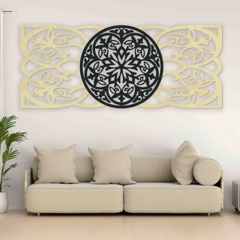 Elegantná mandala na stenu, skvelý doplnok interiéru I SENTOP PR0313-A