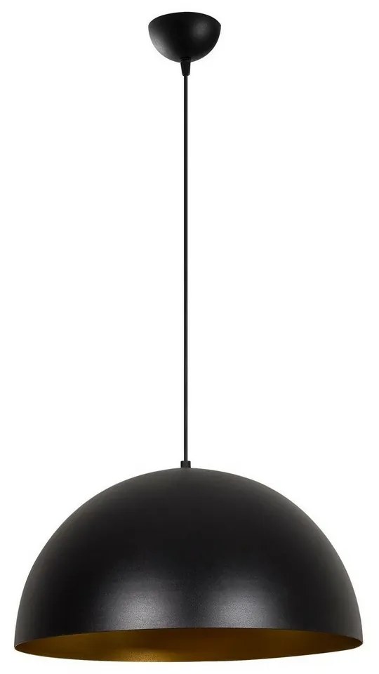 Závesný lustr Mini Sivani - MR - 723, čierna-zlatá
