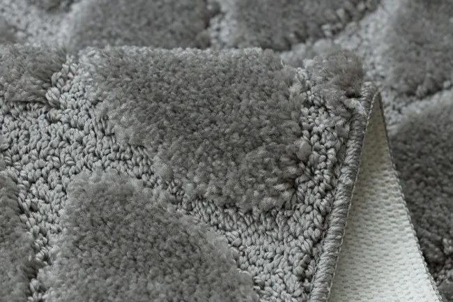 Sada kúpeľňových koberčekov SUPREME STONES kamienky, sivá