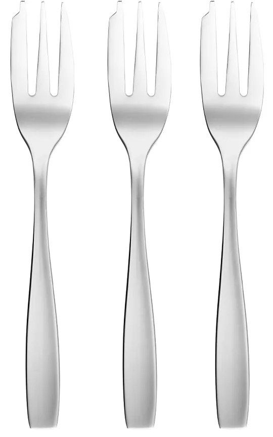 Set vidličiek na múčnik 3 ks - Europa II - 119114