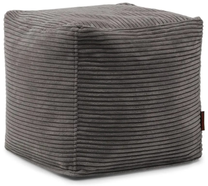 Krémový menčestrový sedací vak Up! MooG – SLOWDOWN