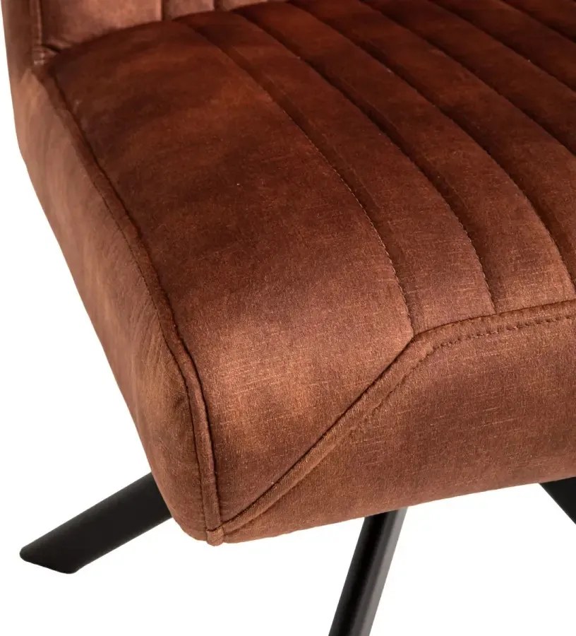 furniture-nabytek.cz - Masívna jedálenská sada Cruzar 120x120 z akácie, lakovaná, hnedá