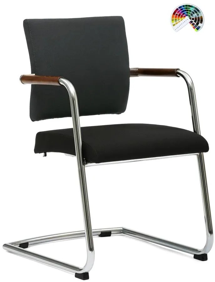 FORMDESIGN Konferenčné kreslo SELECT BECK CUATRO DOS čalúnenie ELEGANCE koža