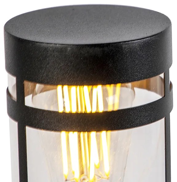 Moderné vonkajšie svietidlo čierne 80 cm IP44 - Gleam