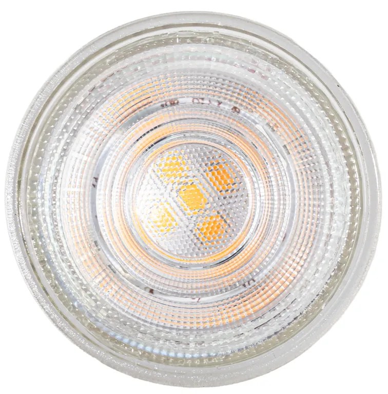Sada 5 GU10 50 mm LED žiaroviek číra 1W 80 lm 2200K