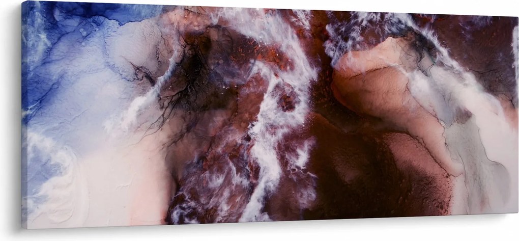 Obraz - Fialový mramor N⁰3 (120x50 cm)