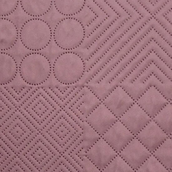 Dizajnový prehoz na posteľ Boni ružovej farby
