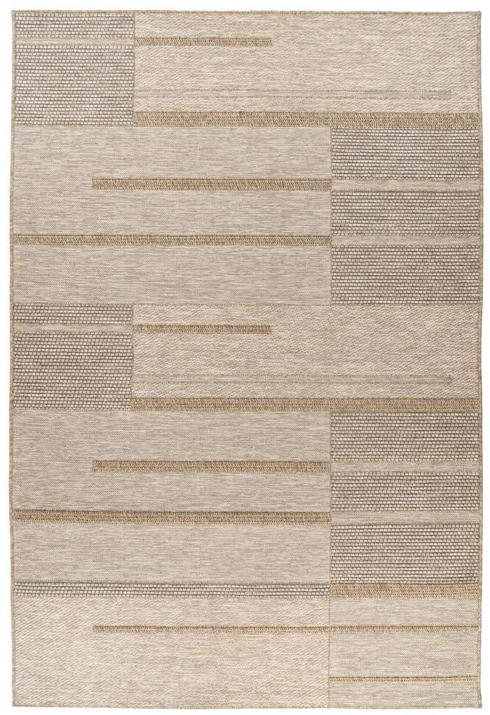 Kusový koberec My Oslo 706 Taupe - na von aj na doma, 80x150, hnedá, chodba / predsieň, Obsession