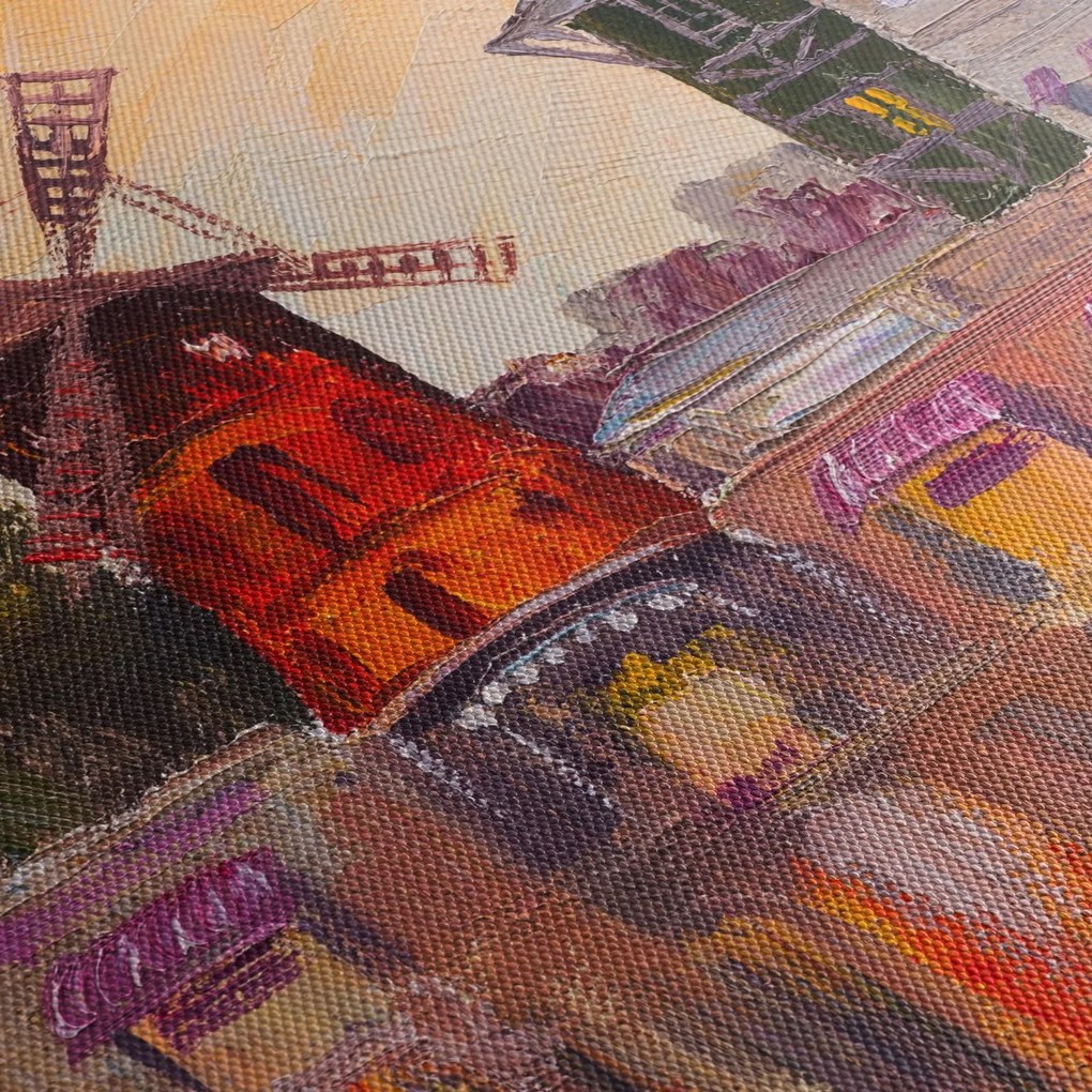 Obraz - Moulin rouge, Paríž, Francúzsko (90x60 cm)