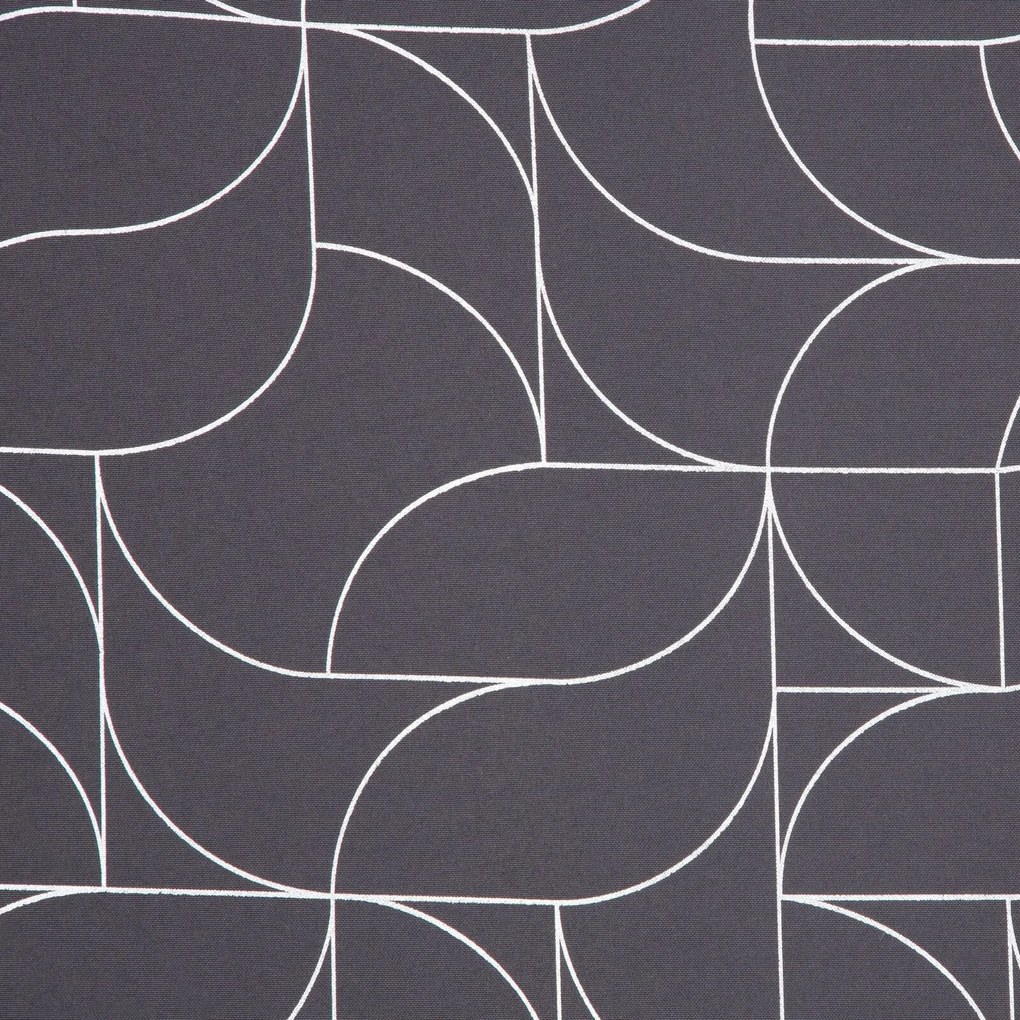 ZÁVES NA KRÚŽKOCH EVI 140X250 CM STRIEBORNÁ