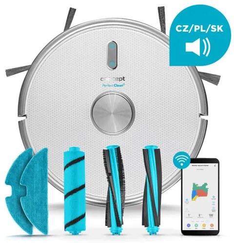 Concept VR3125 robotický vysávač s mopom 2v1 Perfect Clean