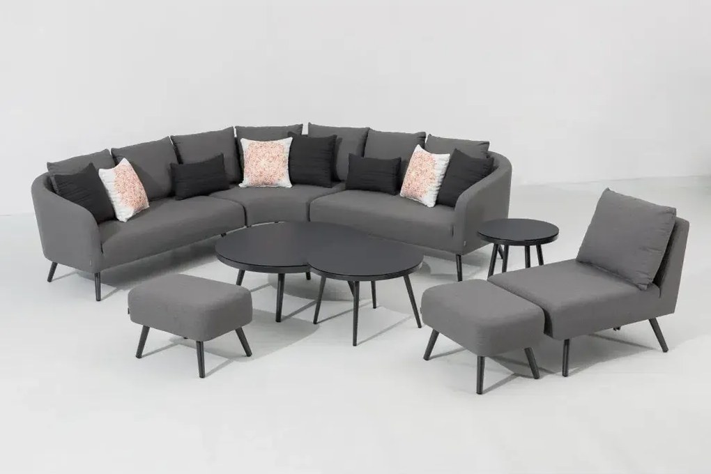 Záhradná zostava MELIA LIKA-TEX® sivá