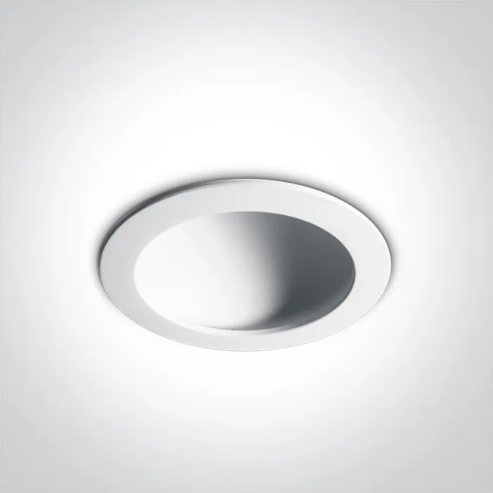 Moderné svietidlo ONE LIGHT WHITE LED 16W 10116FD/W/C
