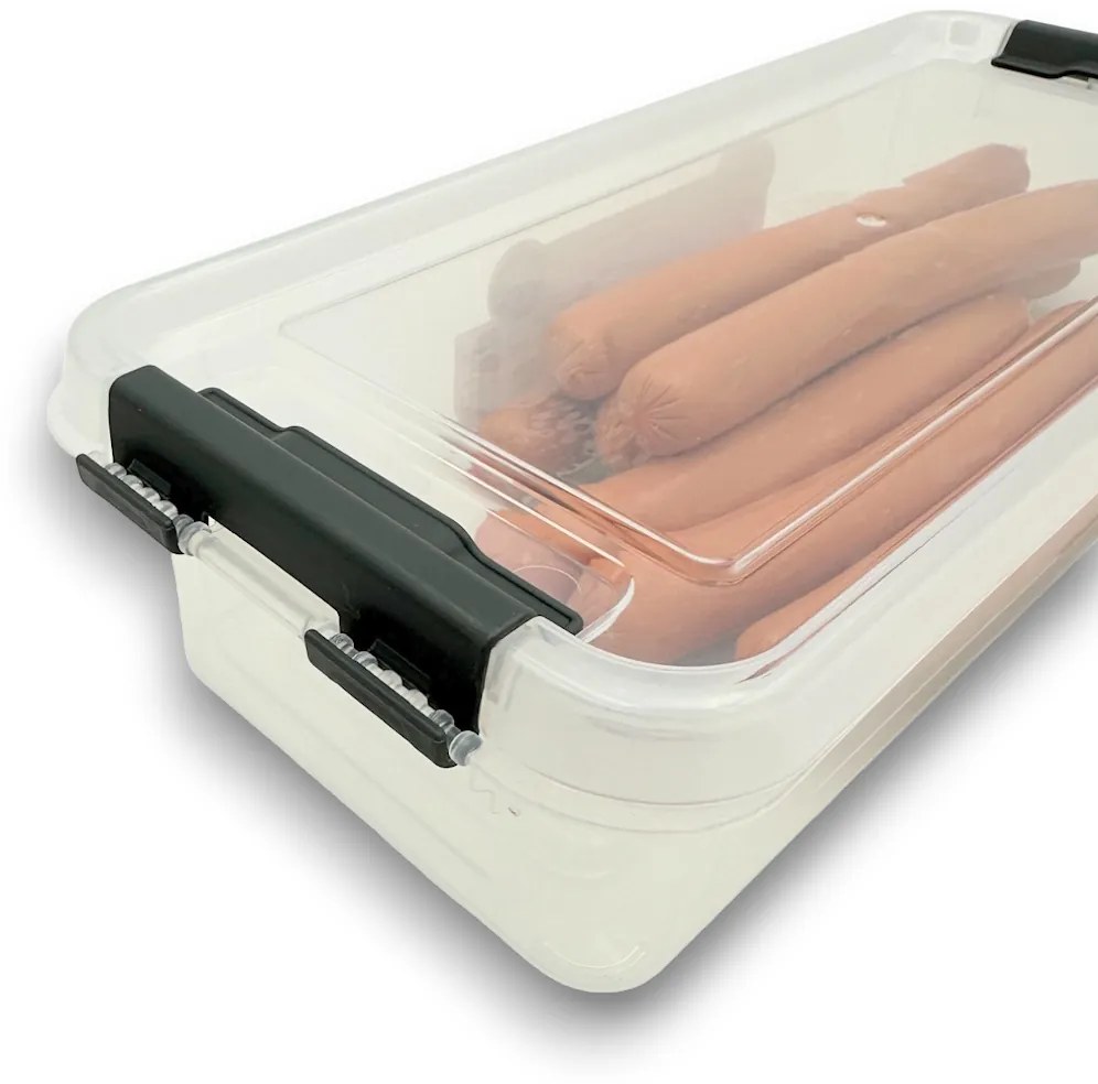 Úložný box, organizér, do chladničky (1,2 l) FRESH - 28 x 12 x 6 cm