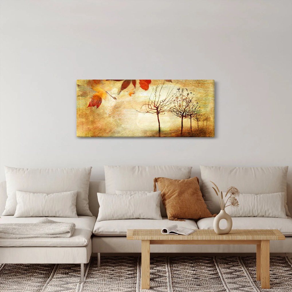 Obraz - Jesenná nálada (120x50 cm)