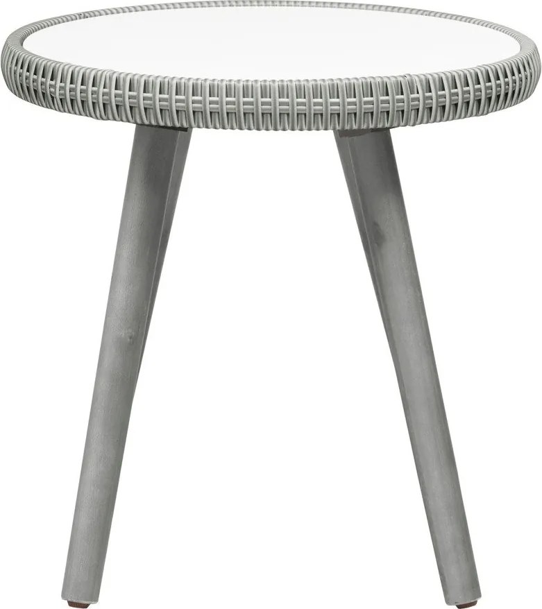 Svetlosivá záhradná lounge súprava Bistro – Unique Furniture